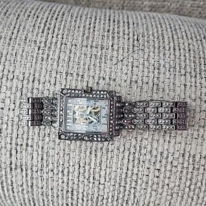 Women's watch by Geneva gunmetal color